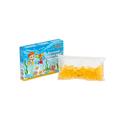 Рыбий жир «Кук Ля Кук» детский, с витаминами А, Д, Е, 100 капсул по 0.3 г