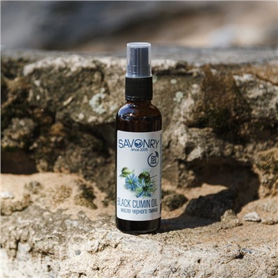 Натуральное масло черного тмина 100%, 50мл