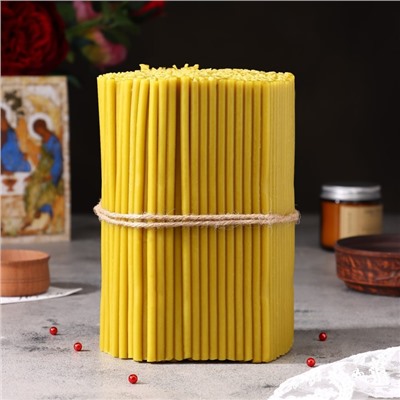 Свечи церковные медовые, №80, упаковка 2 кг, парафин, воск и медовое масло