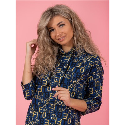 843 Туника "Синий"