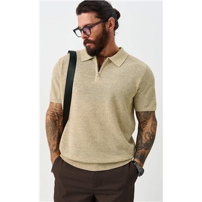 Футболка лен F111-07LN l.beige