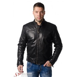 Куртка кожаная KREZZ M157 black