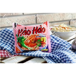 Пшеничная лапша HAOHAO со вкусом креветки 75гр