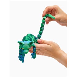 3Д - печатная игрушка «Кот Сфинкс», подвижная, 29 см, цвет МИКС