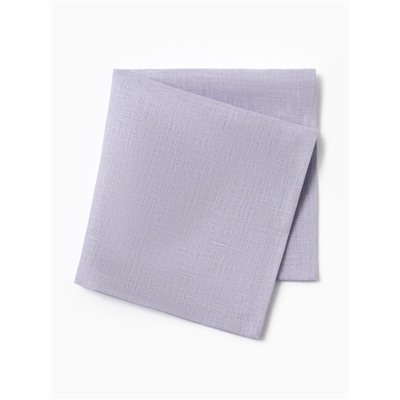 Набор салфеток сервировочных «Этель» Fawn, 46×46 см - 2 шт., с декоративными кольцами, 100% лён