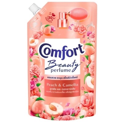 Кондиционер для стирки белья Comfort Beauty perfume softener Peach and Camelia 475 мл