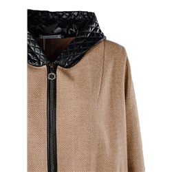 Женское пальто с капюшоном 249233 размер 50, 52, 54, 56, 58, 60