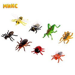 Набор животных «Насекомые», 8 фигурок, МИКС