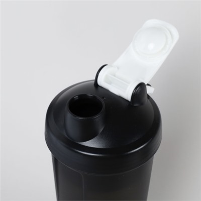 Бутылка/Шейкер MET-Rx SHS-450 чёрная, для спортивного питания 450ML/уп50