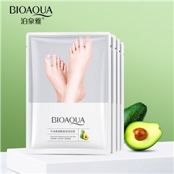 Маска-носочки Bioaqua Avocado Niacinamide Moisturizing Foot Mask