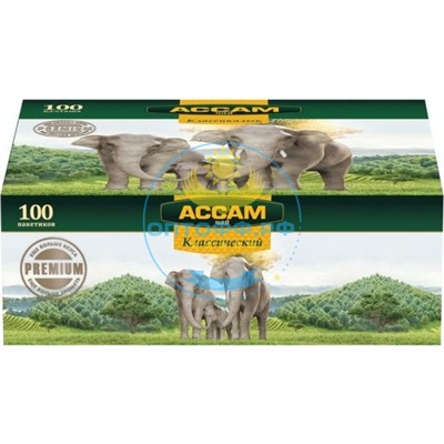 Чай АССАМ 100 пакетиков  (кор*9)