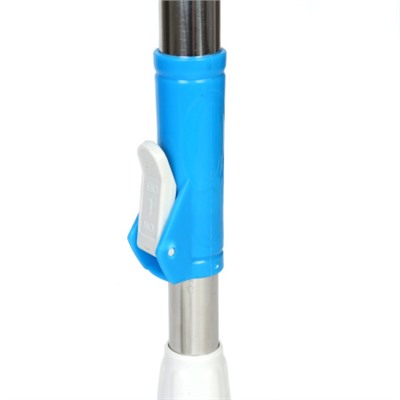 Ведро с отжимом и шваброй центрифуга нерж 45х22 см / B2metal / уп 25/ 2 насадки