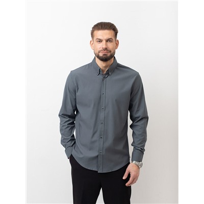 005J Мужская рубашка JenTa зеленая