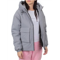 288 GRAY Куртка зимняя облегченная женская (верблюжья шерсть)