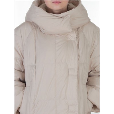 8892 LT. BEIGE Пальто зимнее женское (200 гр. холлофайбер)