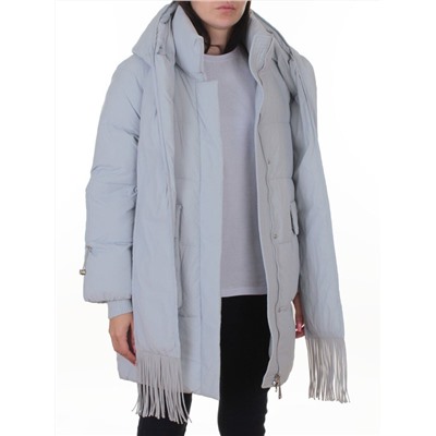 H781 LT. BLUE Куртка зимняя женская (200 гр. холлофайбер)