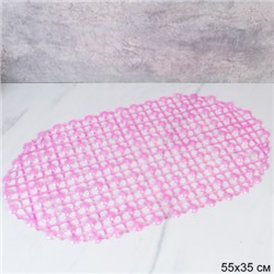 Коврик для ванной комнаты противоскользящий / C09G8 /уп 100/ 55х35 см