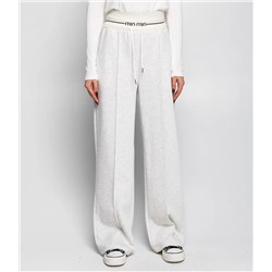 Брюки #КТ035 (1), светло-серый меланж