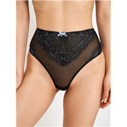 Трусы стринги с высокой талией жен. Ginly черный Infinity Lingerie