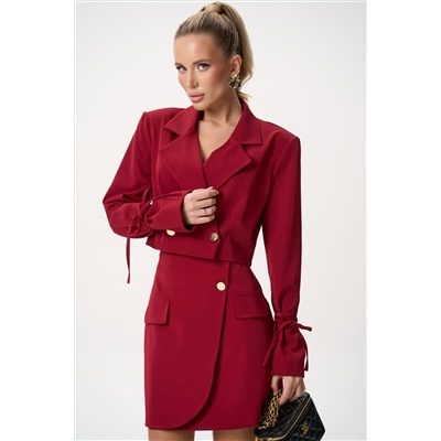 Пиджак Бонни (бордовый)