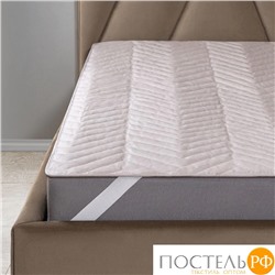 MedSleep ARIES Стеганый Hаматрасник 180х200, 1пр, хлопок/шерсть/микровол. 200 гр/м2