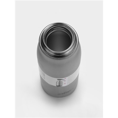 Термос Traveller «Мастер К.», 600 мл, для чая, кофе, сохраняет тепло 10 ч, 26×7 см, хром