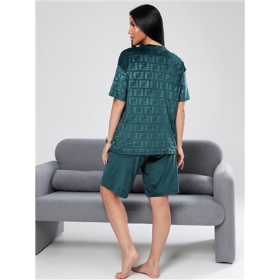 Чиэра-Жаккард - костюм изумруд