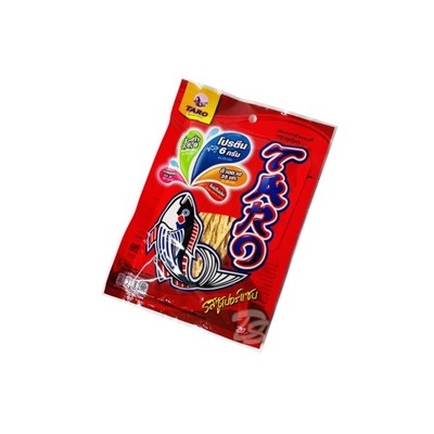 Сушеная рыбная стружка со вкусом морепродуктов от Taro Seafood Snack Super Zap Flavored 20гр