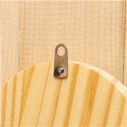 Термометр для бани и сауны «Листья», d=14 см, деревянный, «Добропаровъ»