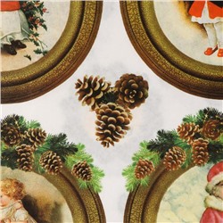 Набор декупажных карт 6 шт "Винтажные шары" А4, 45 г/м2