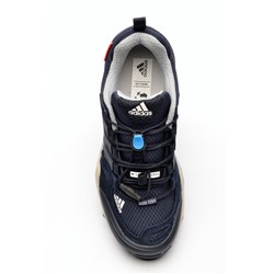 Sport + ADD DB1010-3 Кроссовки син текстиль+замша