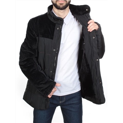 J8201B BLACK Куртка мужская зимняя NEW B BEK (150 гр. холлофайбер)