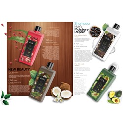 Укрепляющий шампунь с экстрактом черного чеснока Zenix Black Garlic Shampoo 400 ml