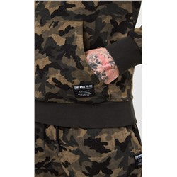 Брюки спорт F411-0891 khaki camo