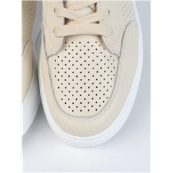 05-HY14-1D BEIGE Кроссовки женские (натуральная кожа)