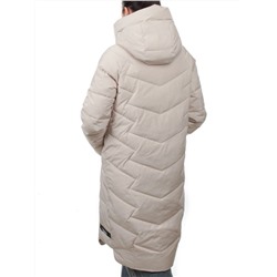 2302 LT. BEIGE Пальто зимнее женское (170 гр. холлофайбер)
