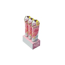 Пенка для умывания с коллагеновой сывороткой, Витамином В3 от POND'S Bright Beauty Crystal Glowing Skin Serum Whip Foam ( упаковка 3 шт*50 гр)