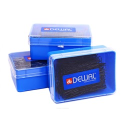 Dewal Шпильки для волос волна SLT60V-1/200, 60 мм, черный, 200 г