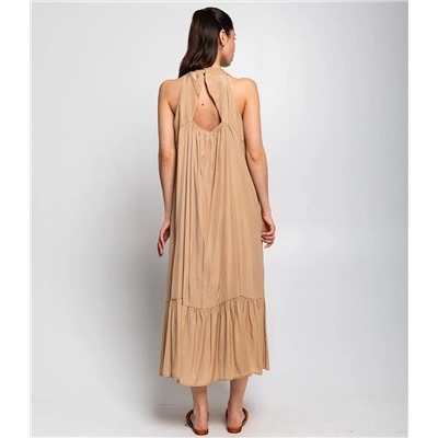 Платье #КТ1703, бежевый