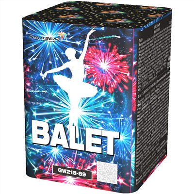 Фейерверк + фонтан GW218-89 Балет / BALET (0,8" х 11)