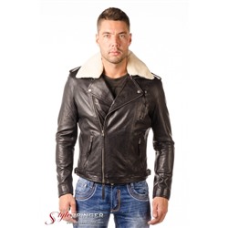 Куртка кожаная KREZZ M151 black