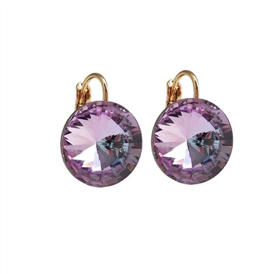 Серьги с кристаллами Swarovski