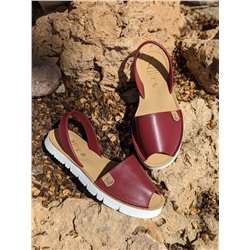 AB.Zapatos · 3202 · Granate+Vera Рelle colores БОРДОВЫЙ АКЦИЯ
