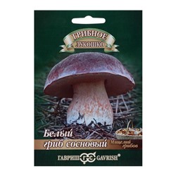 Семена Мицелий "Белый гриб", ц/п,  сосновый на зерновом субстрате, 15 мл