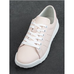 05-DF52-2 PINK POWDER Кроссовки женские (натуральная кожа)