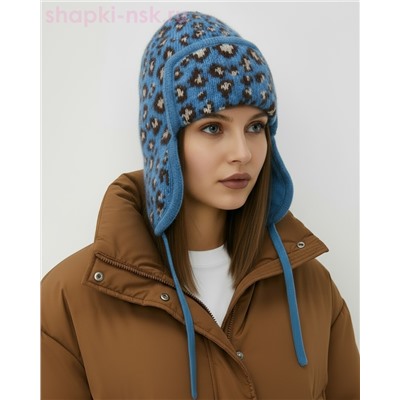 240118 Ушанка женская (56-60)