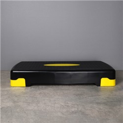 Степ платформа для фитнеса Woohooo StepFit S1 / 68см / желтый / уп 5