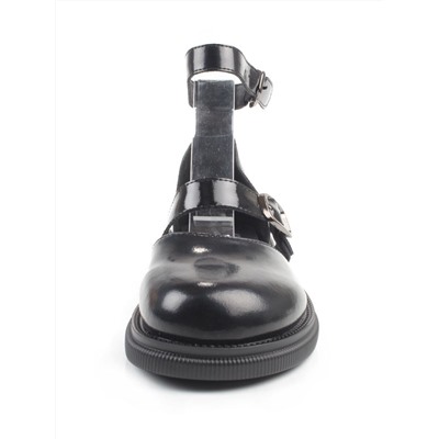 06-YD31-4E BLACK Туфли женские (натуральная кожа)