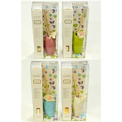 Ароматизатор керамика reed diffuser граненая ваза (4 аромата)  27*11*6.5 см G80-10