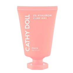 Маска для рук Cathy Doll с 2% гиалуроновой кислотой с ароматом Персика 60 гр